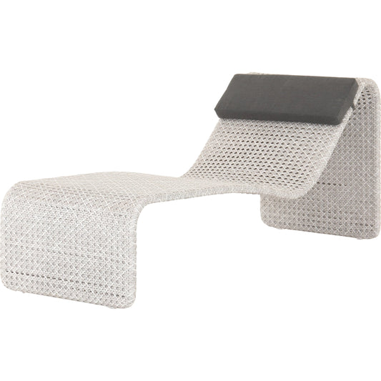 Paige Outdoor Woven Chaise by Four Hands. Made from unique in a coastal style.