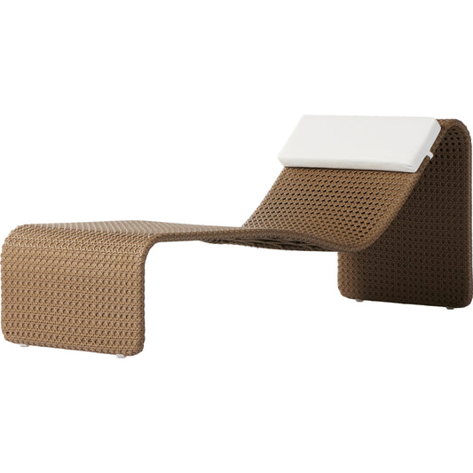 Paige Outdoor Woven Chaise by Four Hands. Made from unique in a coastal style.