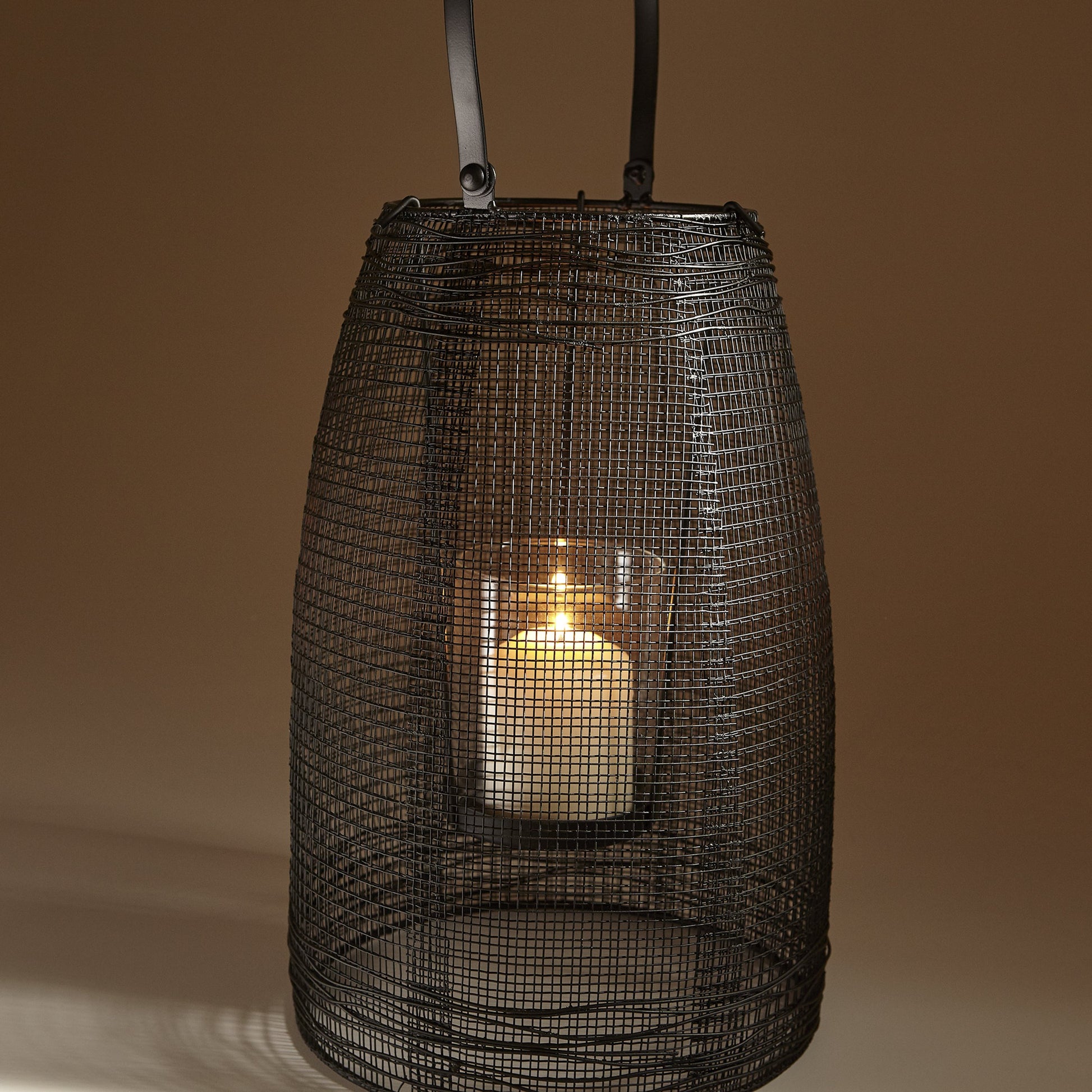 Gauze Candleholder by Cyan Design. Made from iron, glass in a cottage & farmhouse style.