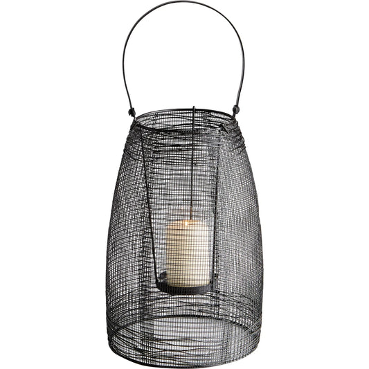 Gauze Candleholder by Cyan Design. Made from iron, glass in a cottage & farmhouse style.