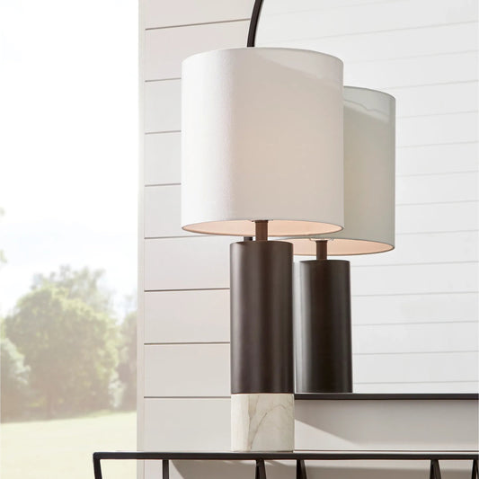 Matrix Mirror by Cyan Design in graphite. Made from iron, mirrored glass in a modern style.