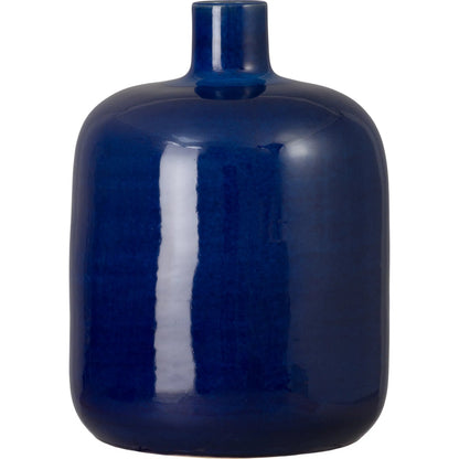 Round Jug Vase by Emissary in glossy glaze. Made from ceramic in a unique style.