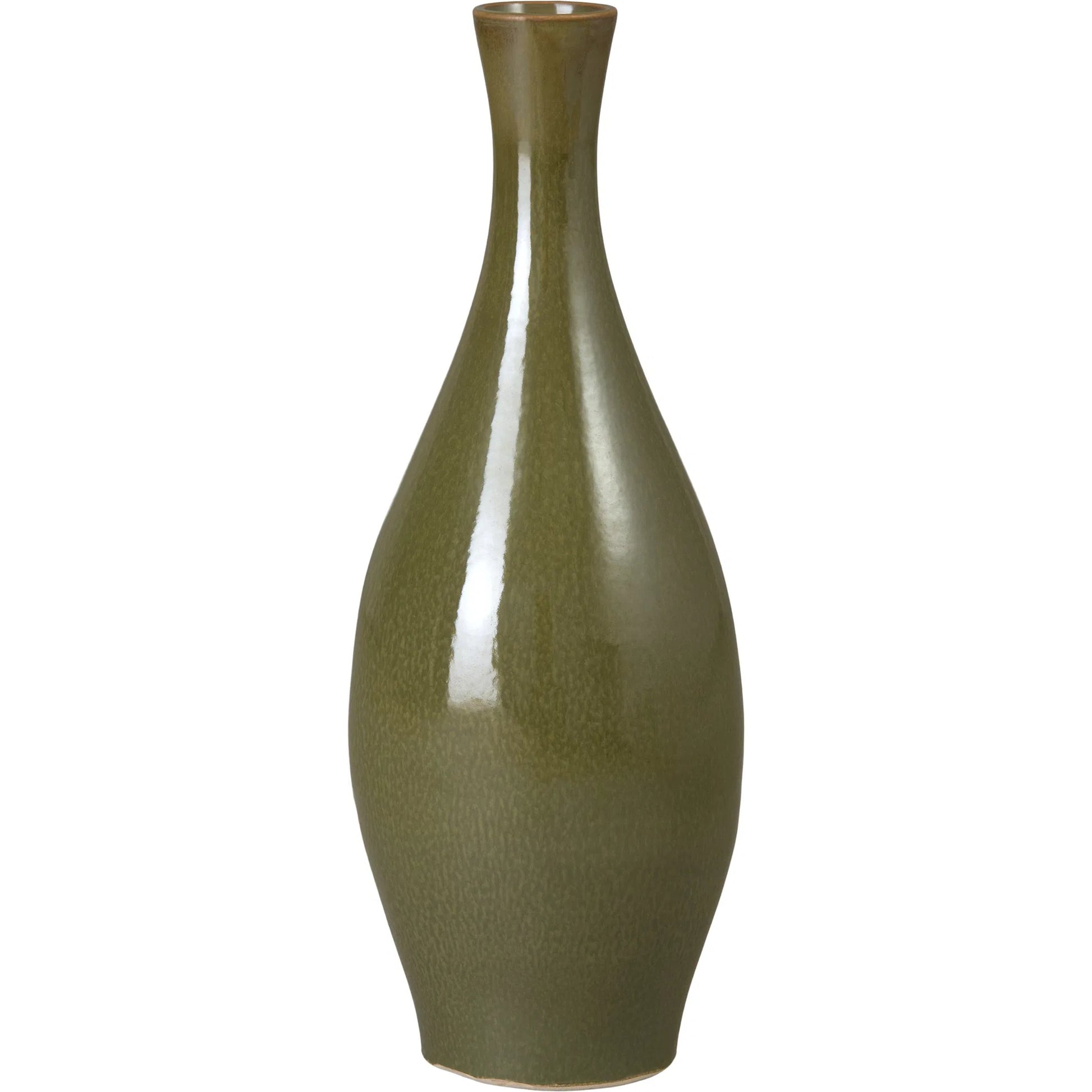 Bottle Vase by Emissary in glossy glaze. Made from ceramic in a unique style.
