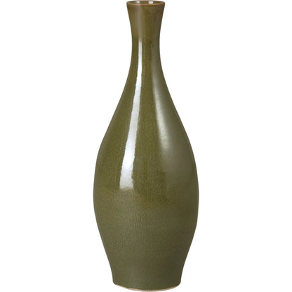Bottle Vase by Emissary in glossy glaze. Made from ceramic in a unique style.