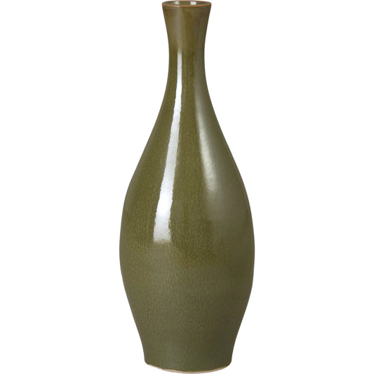 Bottle Vase by Emissary in glossy glaze. Made from ceramic in a unique style.