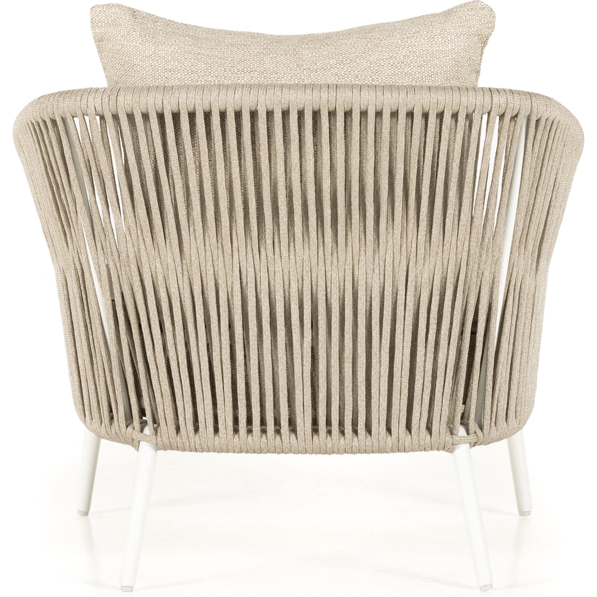 Porto Outdoor Chair by Four Hands. Made from 100% olefin, aluminum, 100% polypropylene in a modern style.