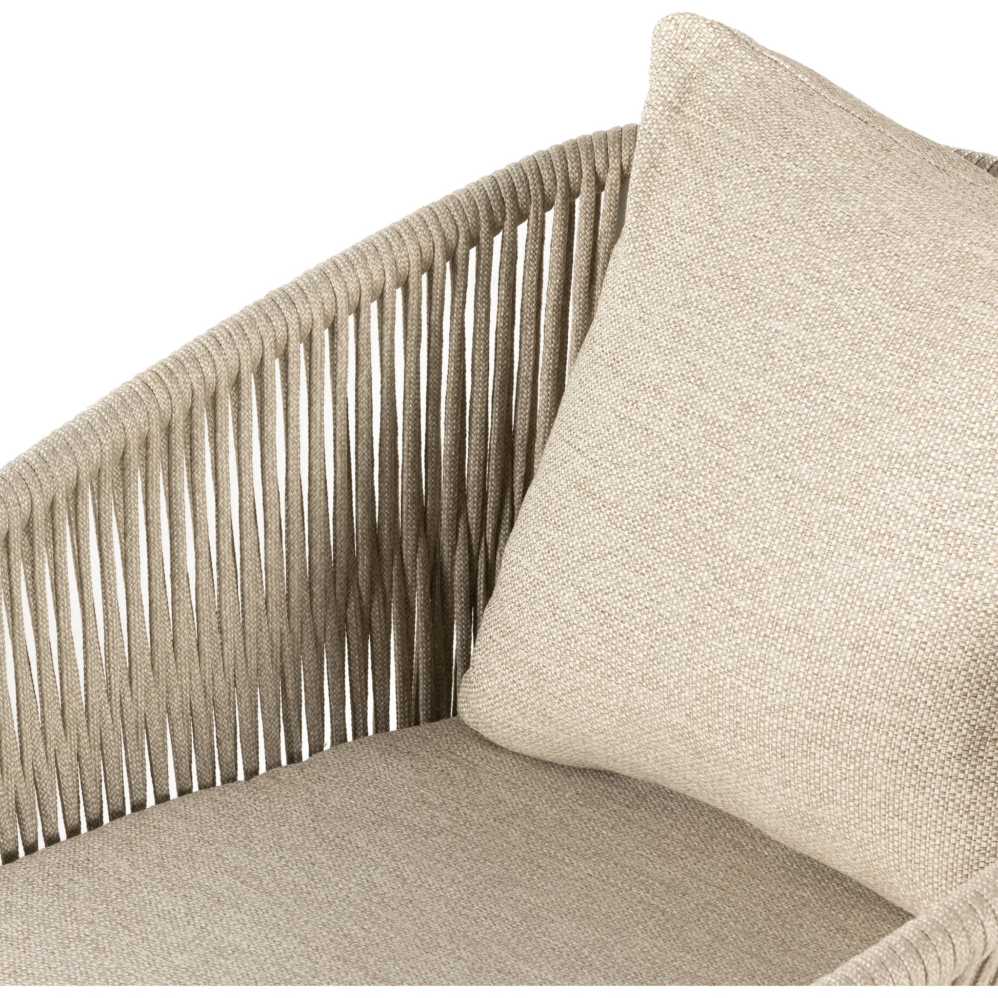 Porto Outdoor Chair by Four Hands. Made from 100% olefin, aluminum, 100% polypropylene in a modern style.