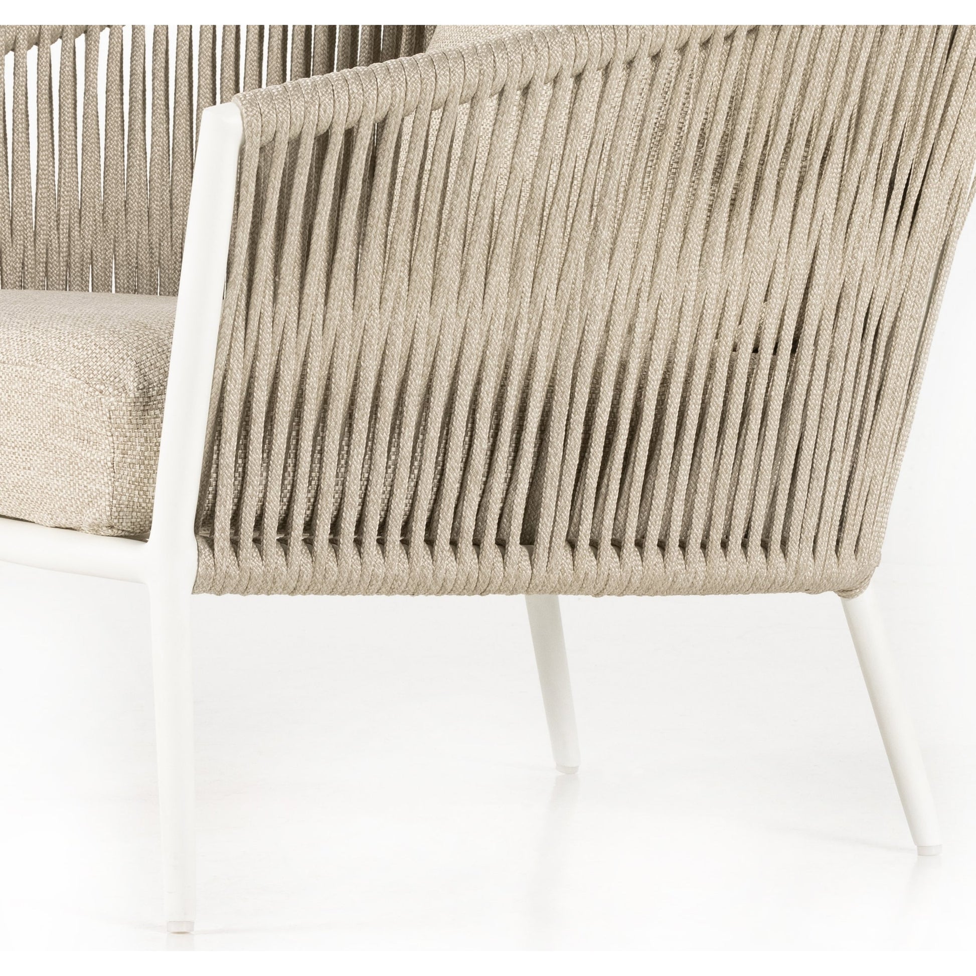 Porto Outdoor Chair by Four Hands. Made from 100% olefin, aluminum, 100% polypropylene in a modern style.