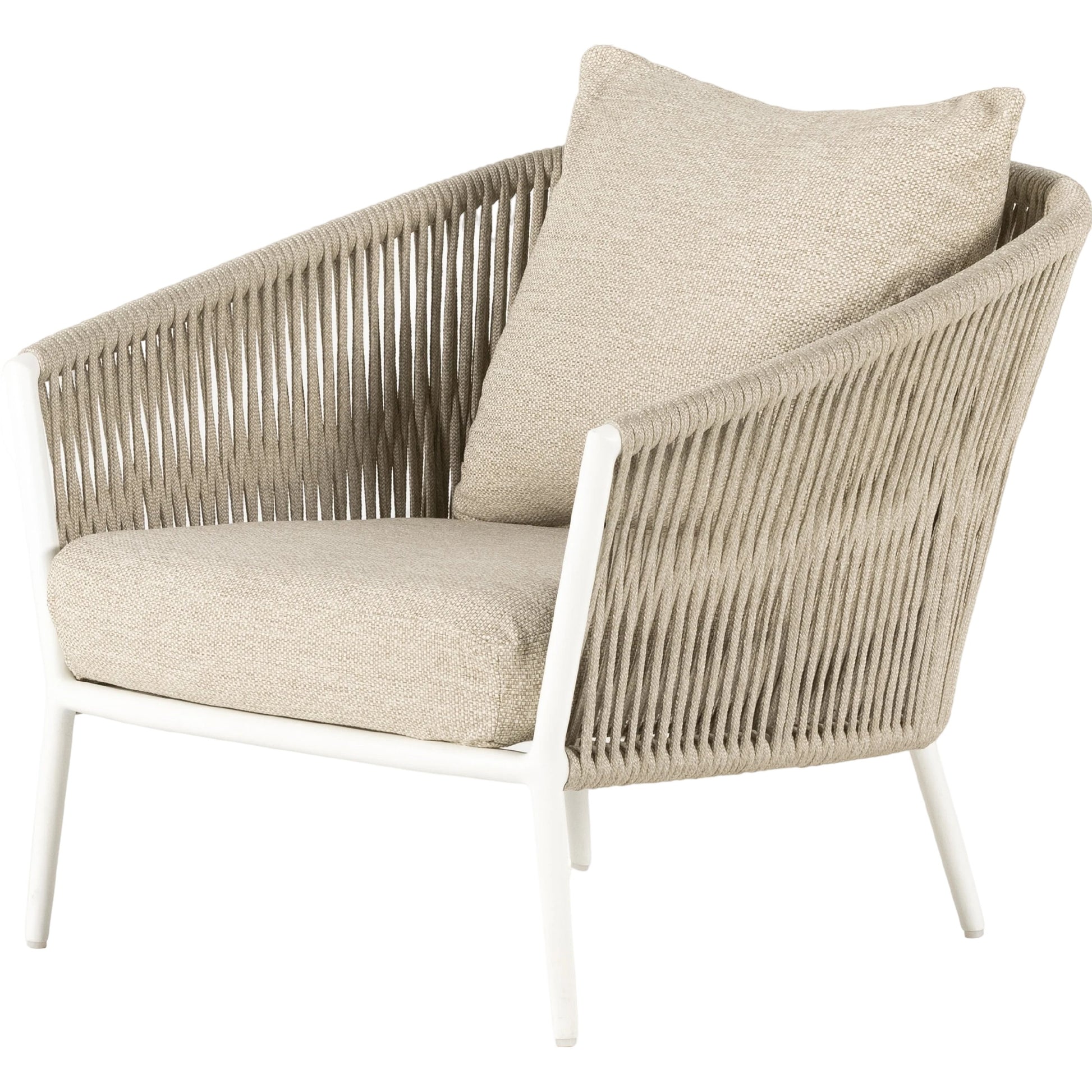 Porto Outdoor Chair by Four Hands. Made from 100% olefin, aluminum, 100% polypropylene in a modern style.