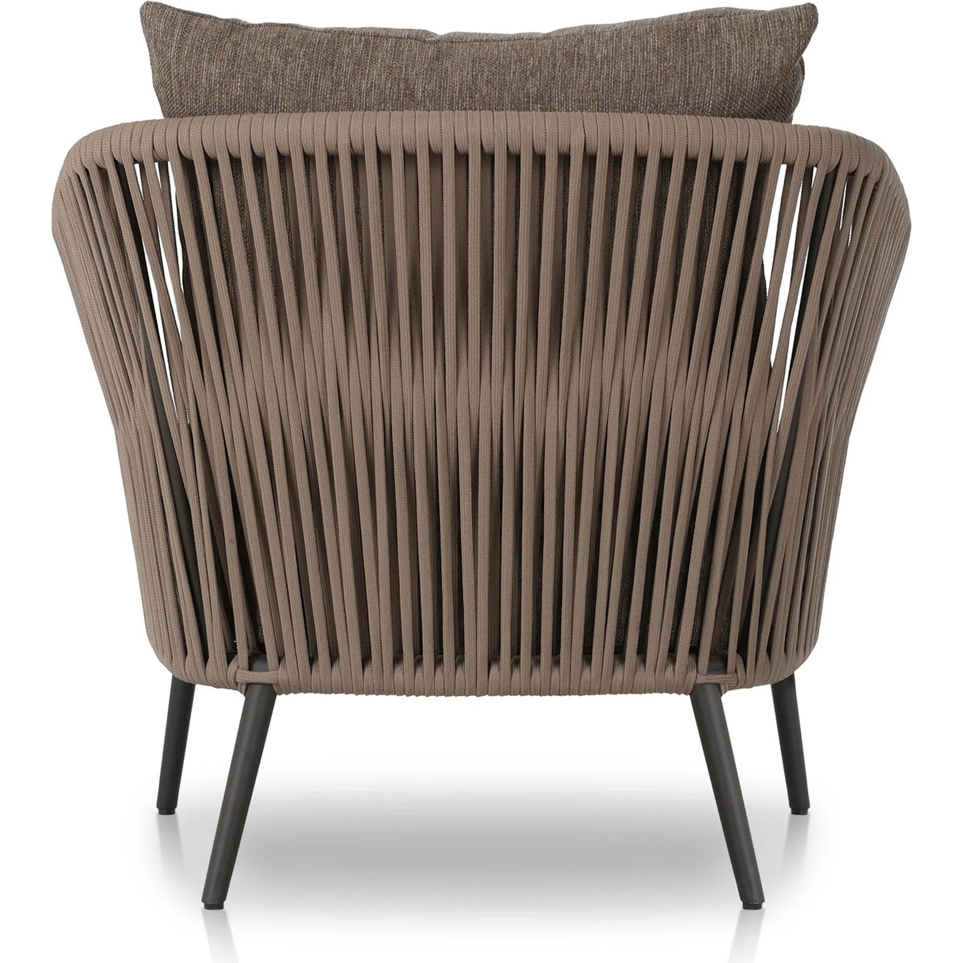 Porto Outdoor Chair by Four Hands. Made from 100% olefin, aluminum, 100% polypropylene in a modern style.