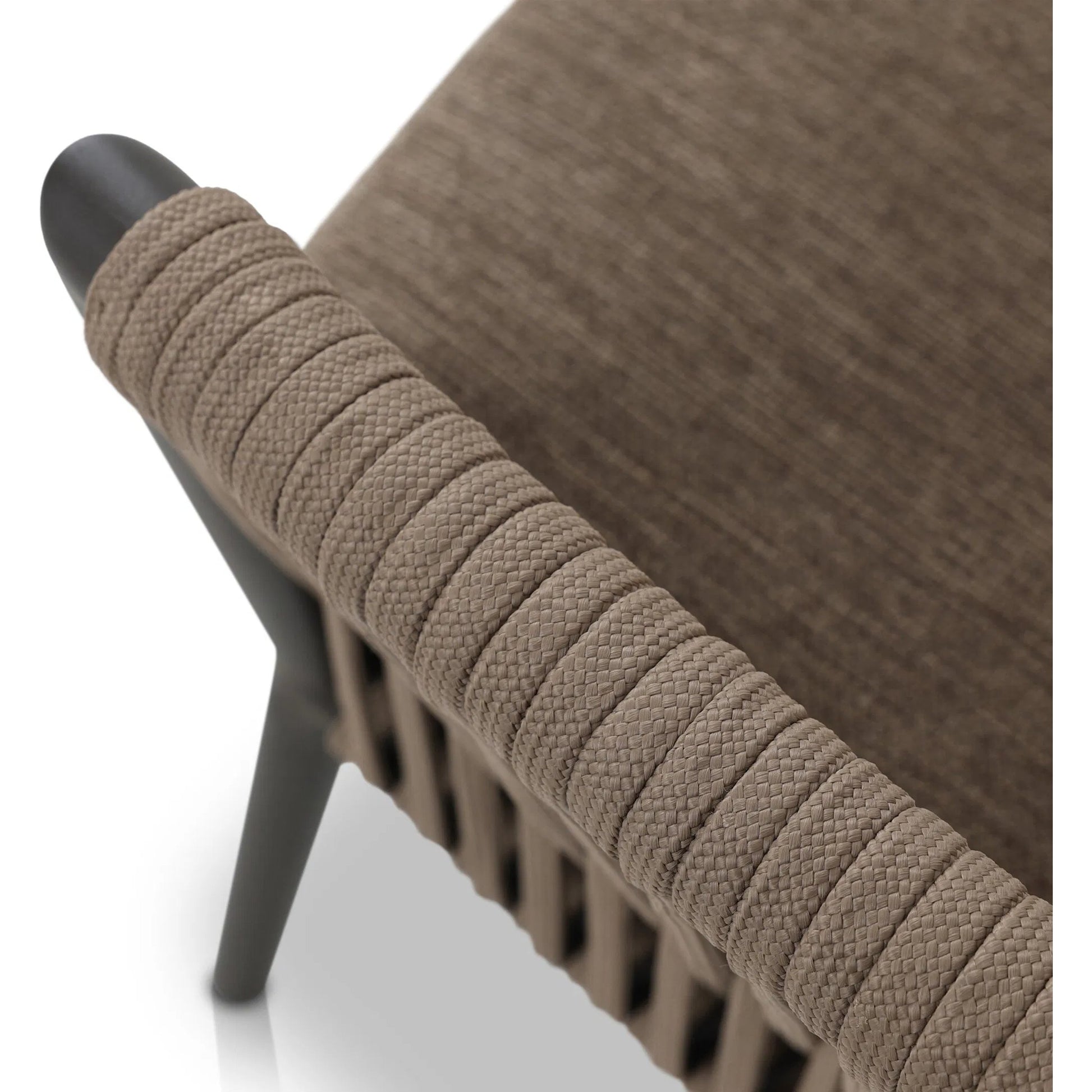 Porto Outdoor Chair by Four Hands. Made from 100% olefin, aluminum, 100% polypropylene in a modern style.