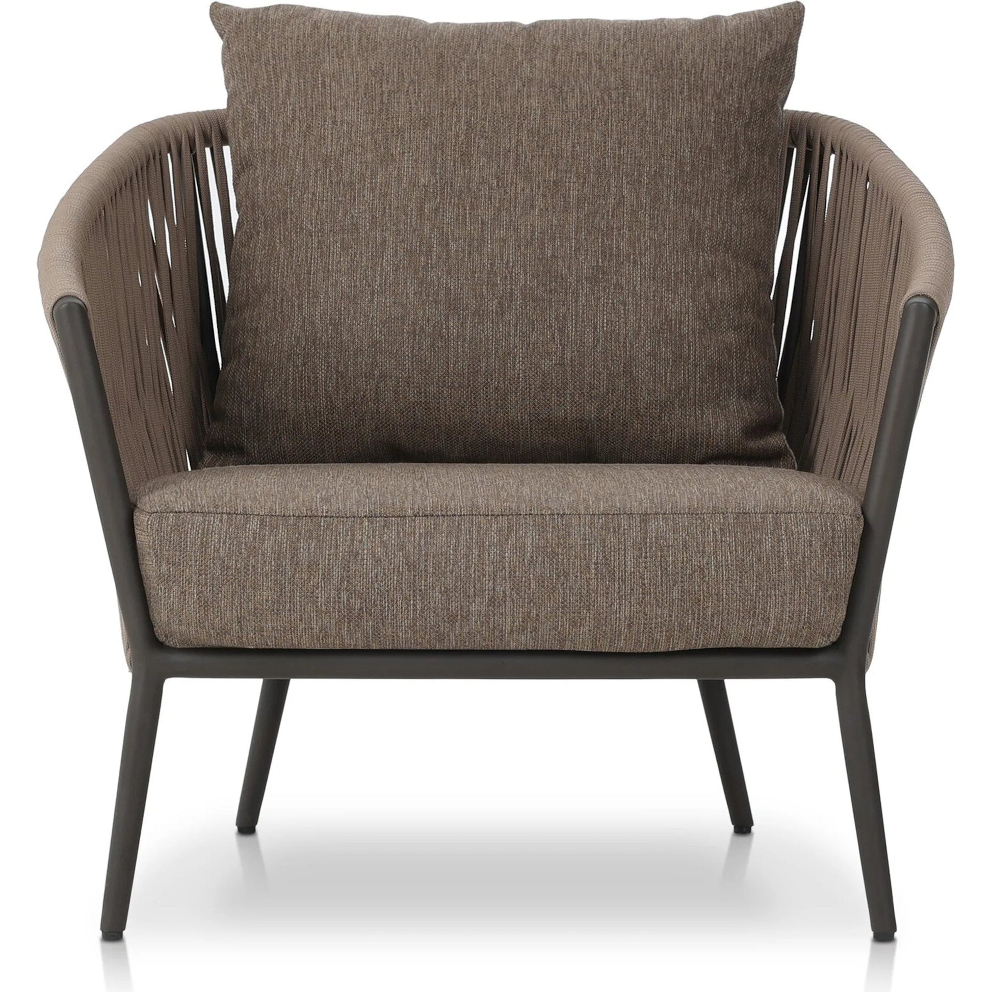 Porto Outdoor Chair by Four Hands. Made from 100% olefin, aluminum, 100% polypropylene in a modern style.