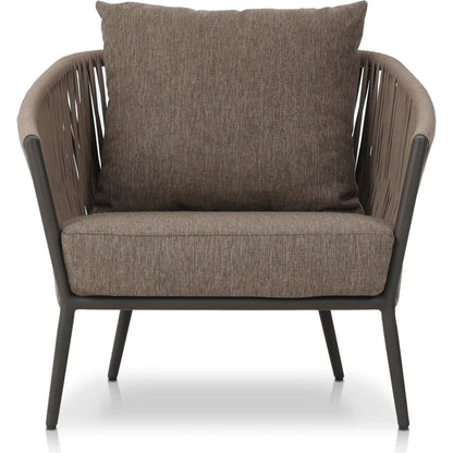 Porto Outdoor Chair by Four Hands. Made from 100% olefin, aluminum, 100% polypropylene in a modern style.