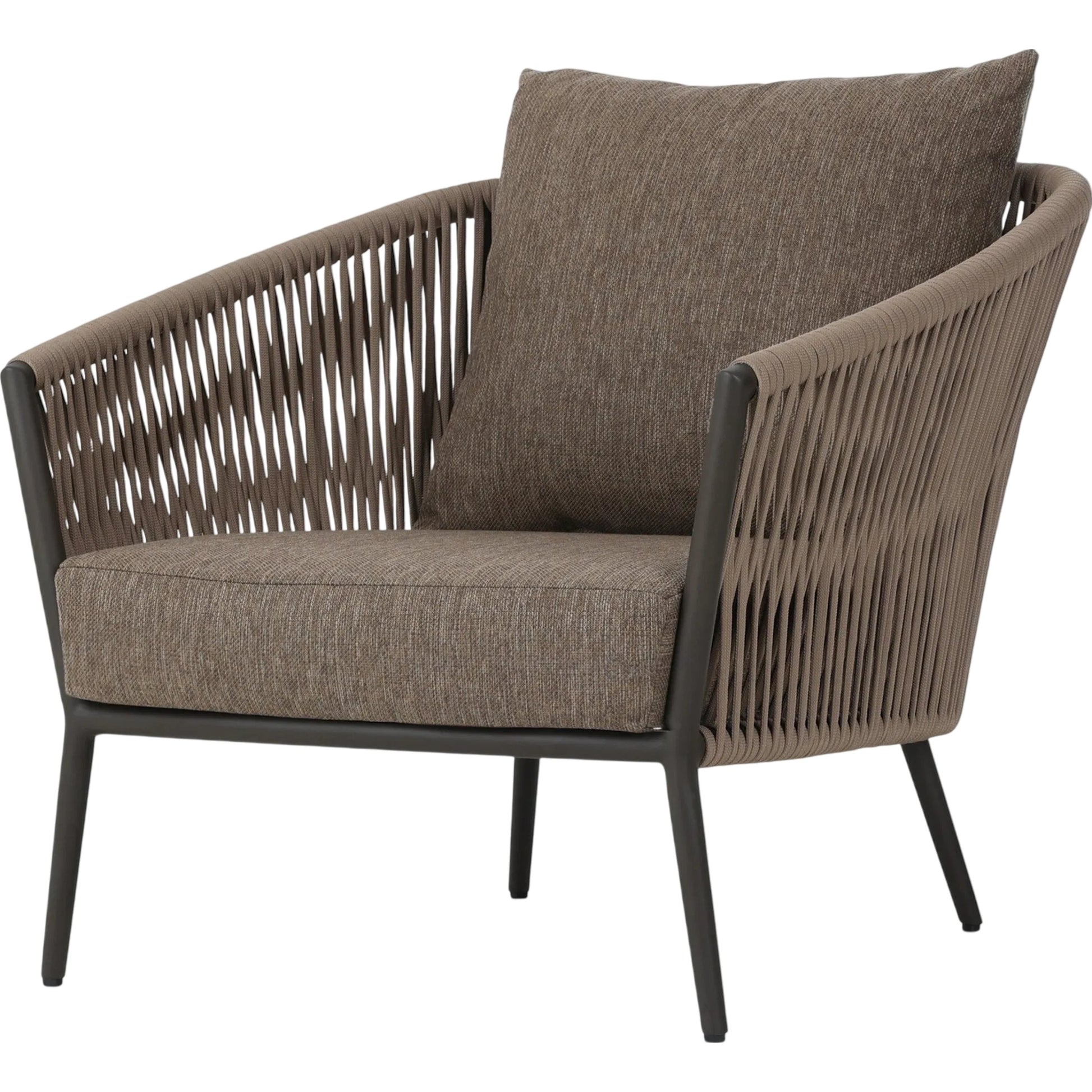 Porto Outdoor Chair by Four Hands. Made from 100% olefin, aluminum, 100% polypropylene in a modern style.