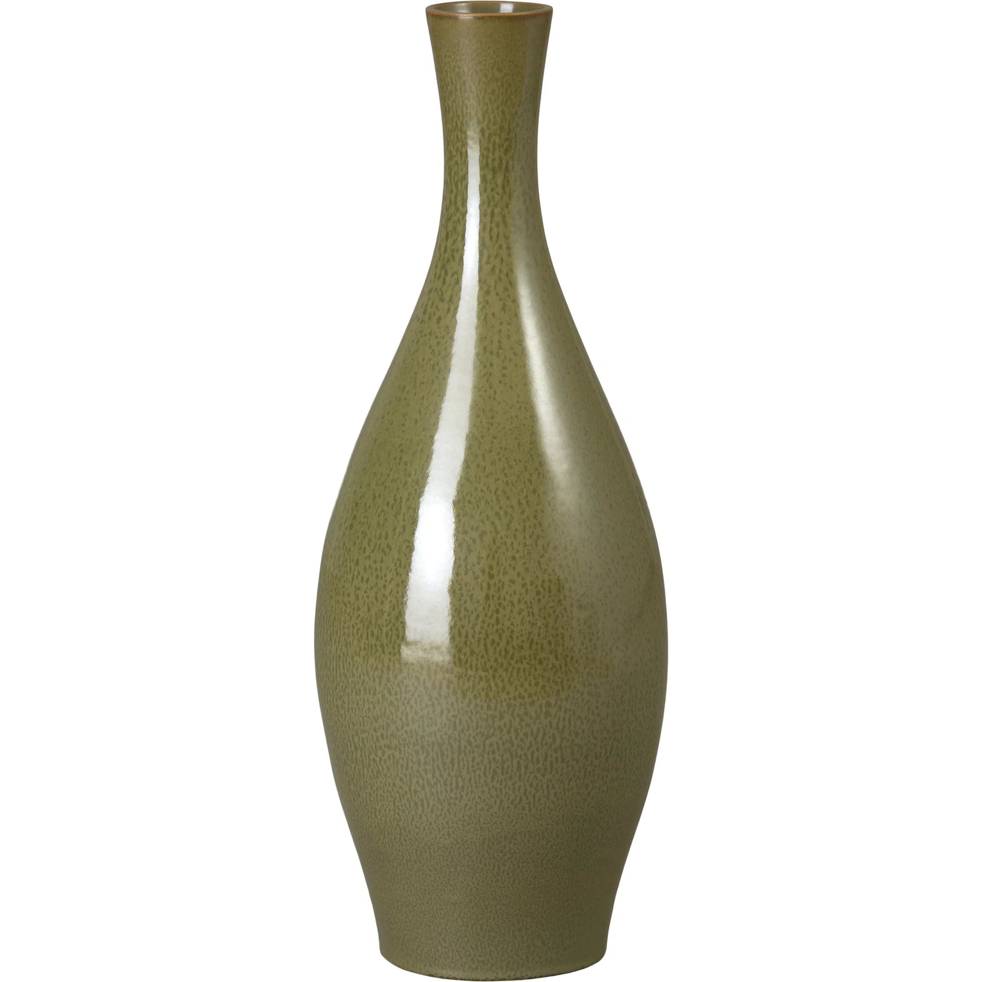 Bottle Vase by Emissary in glossy glaze. Made from ceramic in a unique style.