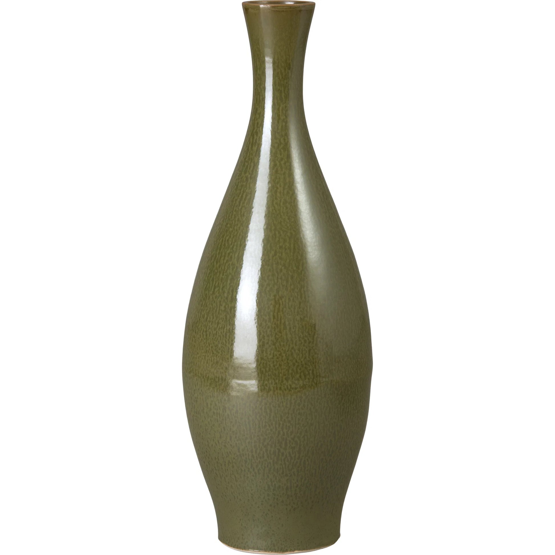 Bottle Vase by Emissary in glossy glaze. Made from ceramic in a unique style.