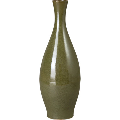 Bottle Vase by Emissary in glossy glaze. Made from ceramic in a unique style.