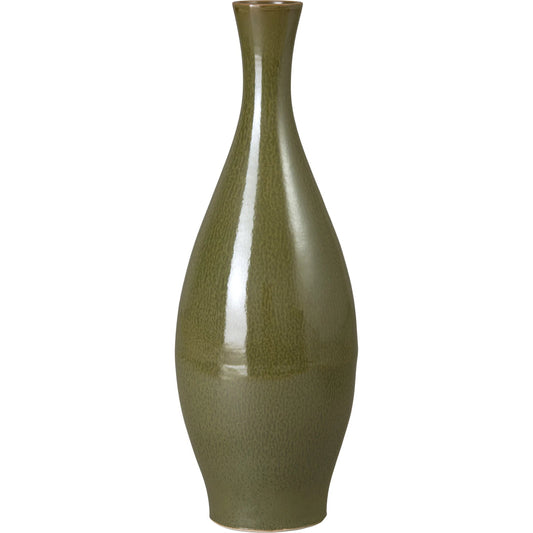 Bottle Vase by Emissary in glossy glaze. Made from ceramic in a unique style.