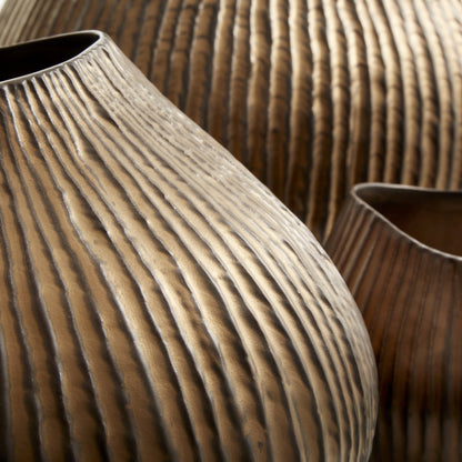 Arpeggi Candleholder by Cyan Design in gold. Made from ceramic in a eclectic & global style.