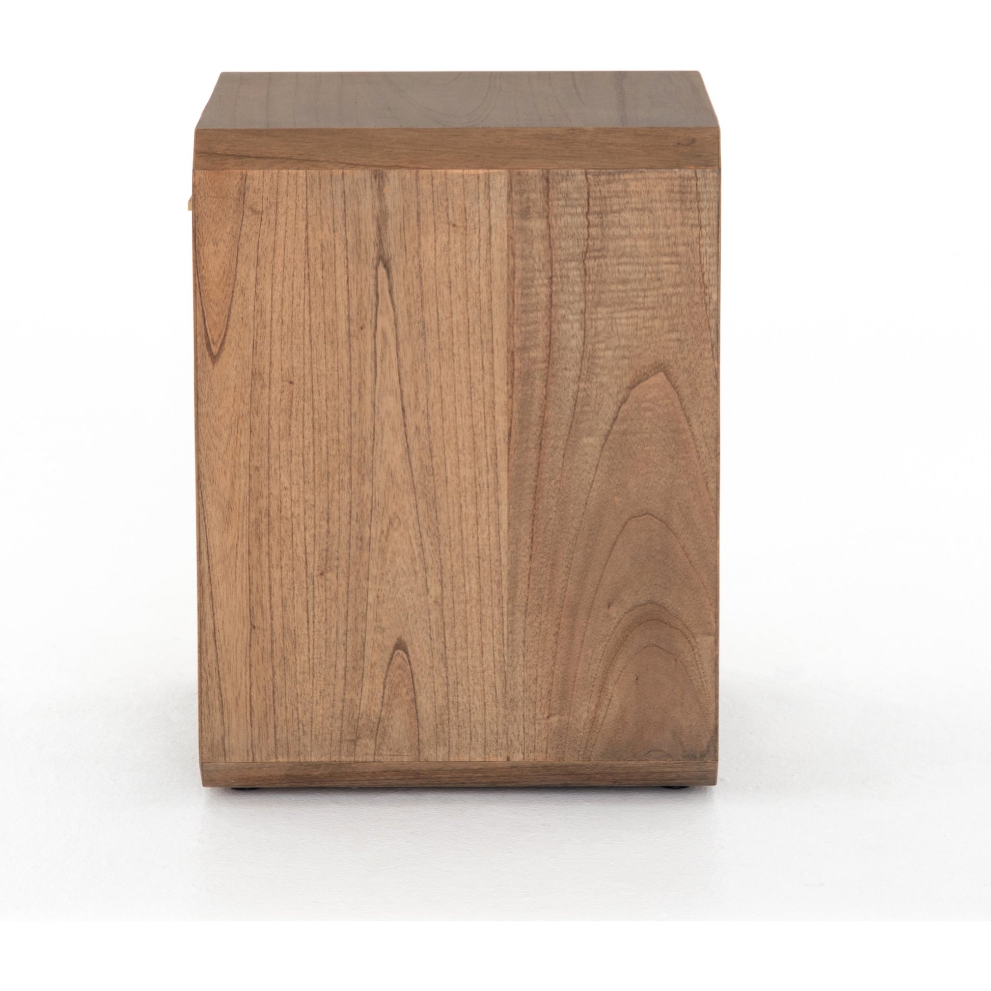 Caspian Nightstand by Four Hands. Made from ash veneer, resawn, iron in a eclectic & global style.