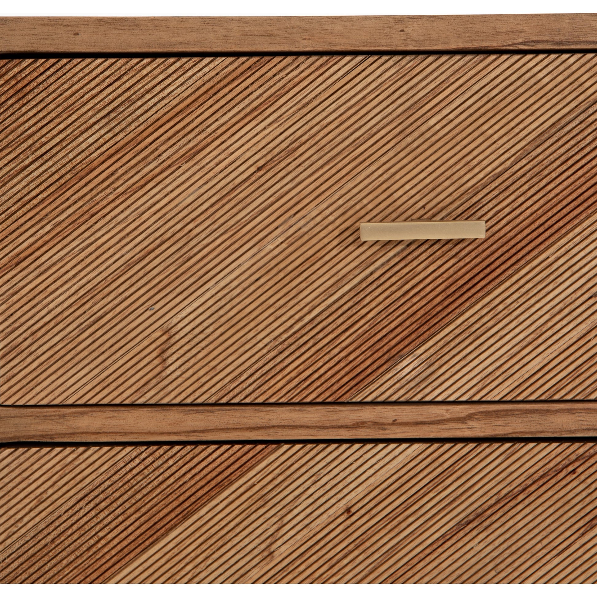 Caspian 6 Drawer Dresser by Four Hands. Made from ash veneer, resawn, iron in a eclectic & global style.