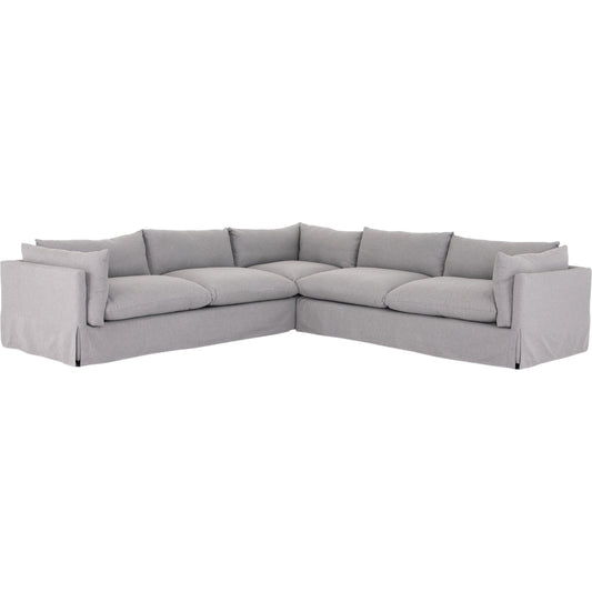Habitat Slipcover 3-Piece Sectional by Four Hands. Made from unique in a modern style.
