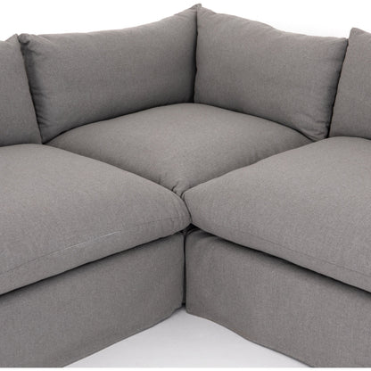Habitat Slipcover 3-Piece Sectional by Four Hands. Made from unique in a modern style.