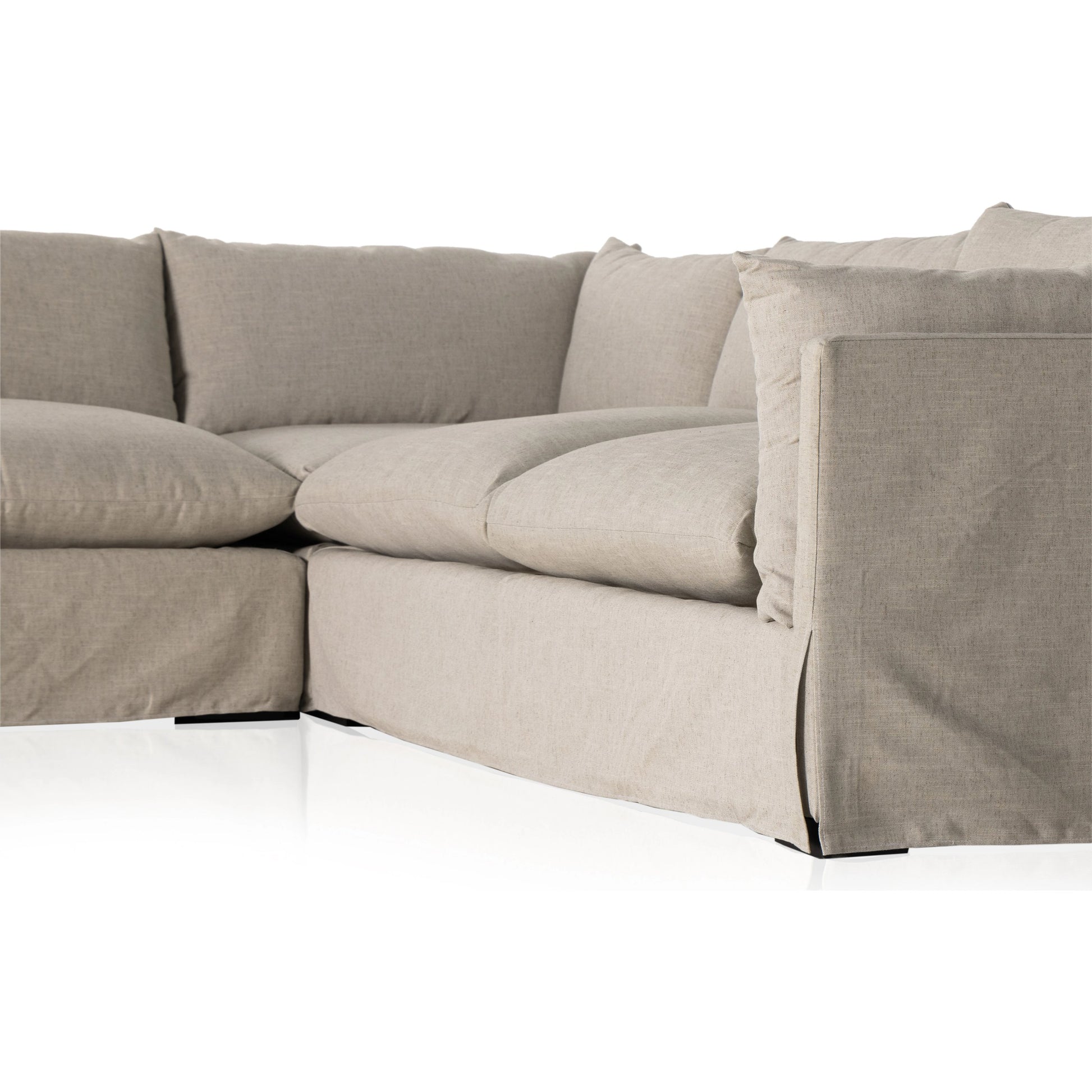 Habitat Slipcover 3-Piece Sectional by Four Hands. Made from unique in a modern style.