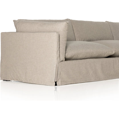 Habitat Slipcover 3-Piece Sectional by Four Hands. Made from unique in a modern style.
