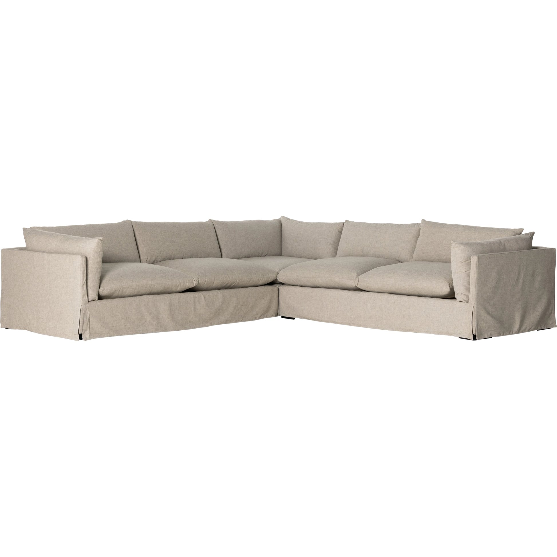 Habitat Slipcover 3-Piece Sectional by Four Hands. Made from unique in a modern style.