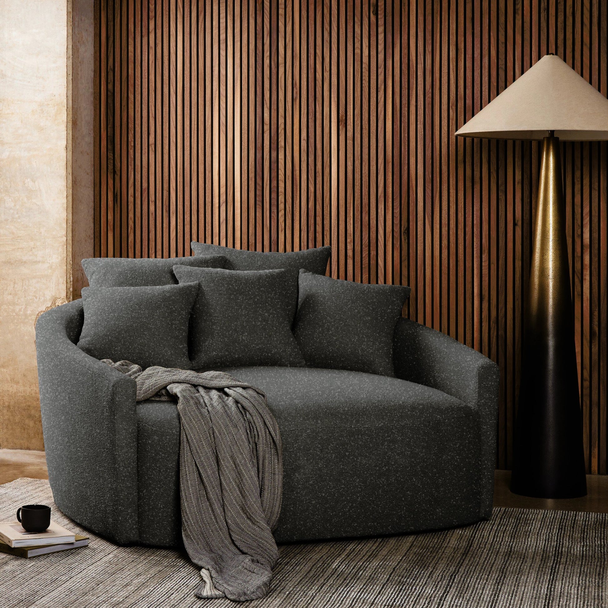 Chloe Media Lounger by Four Hands. Made from unique in a modern style.