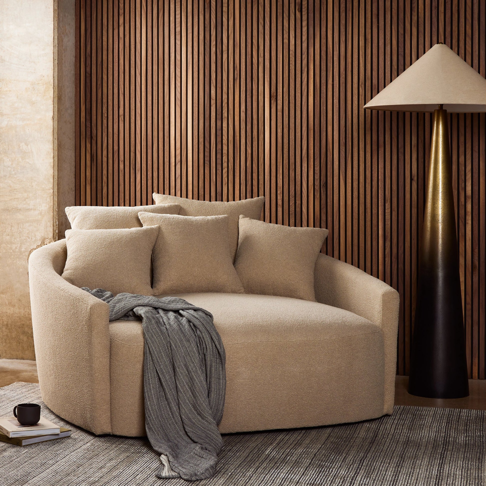 Chloe Media Lounger by Four Hands. Made from unique in a modern style.