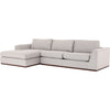 Aldred Silver / Left Chaise