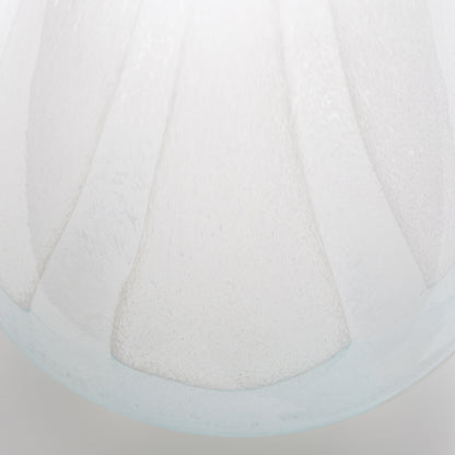 Backdrift Vase by Cyan Design in sky blue, white. Made from glass in a modern style.