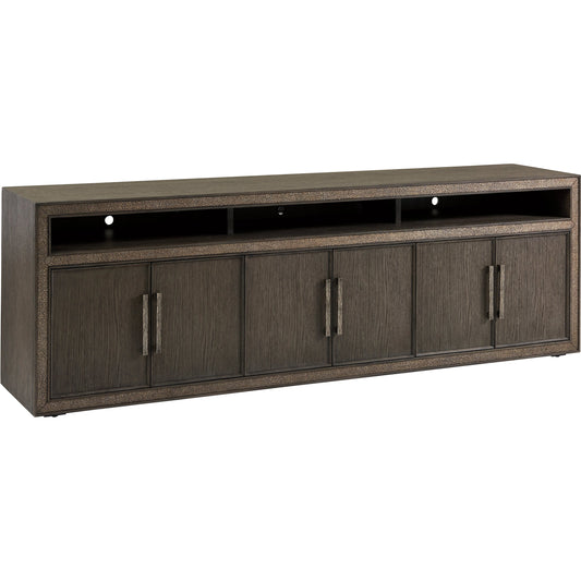 Hampton Long Media Console by Sligh in graphite. Made from unique in a traditional style.