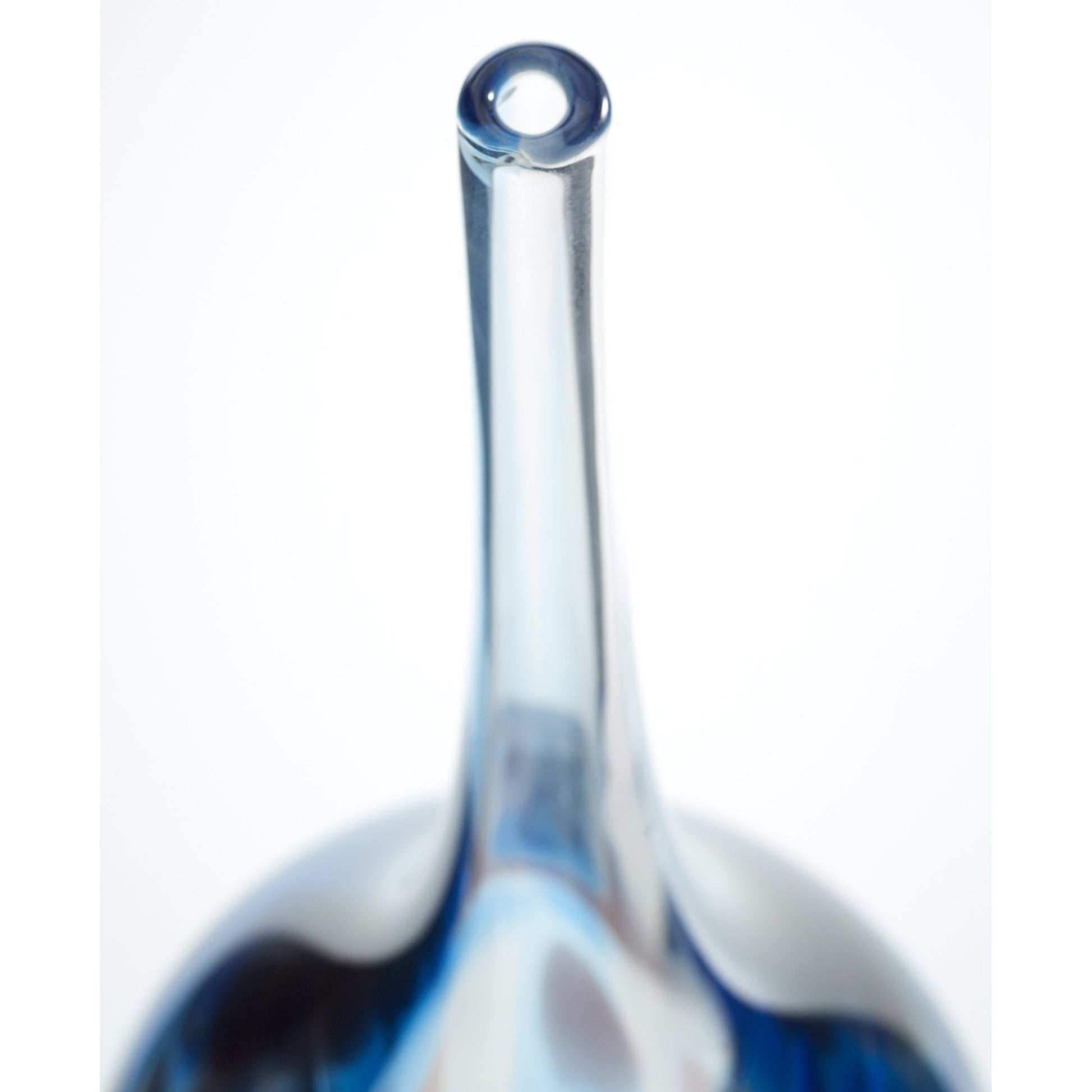 Pandora Vase by Cyan Design in amber, blue. Made from glass in a coastal style.