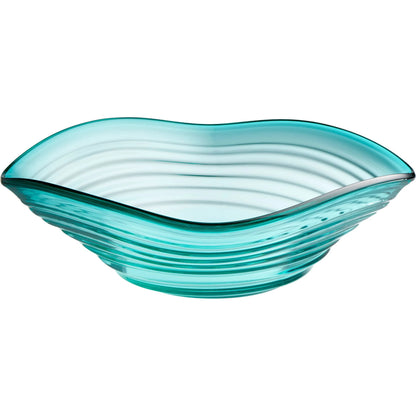 Telesto Bowl by Cyan Design in amber, blue. Made from glass in a coastal style.