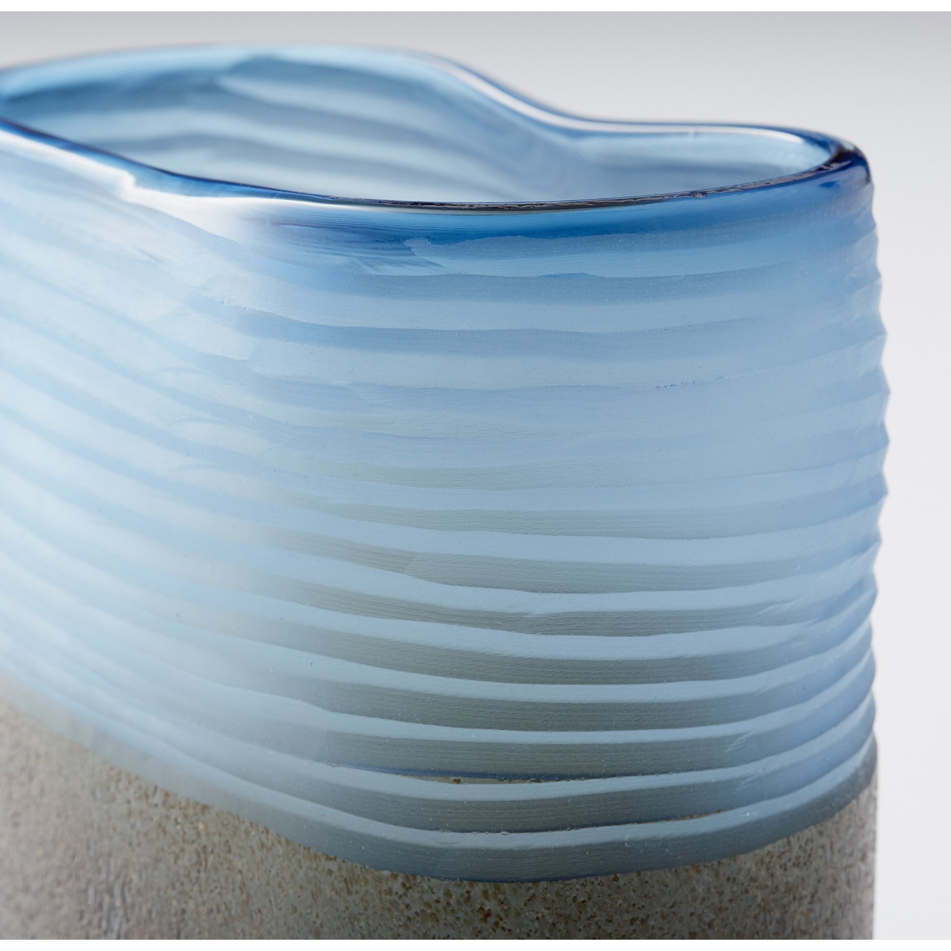 Europa Vase by Cyan Design. Made from glass in a modern style.