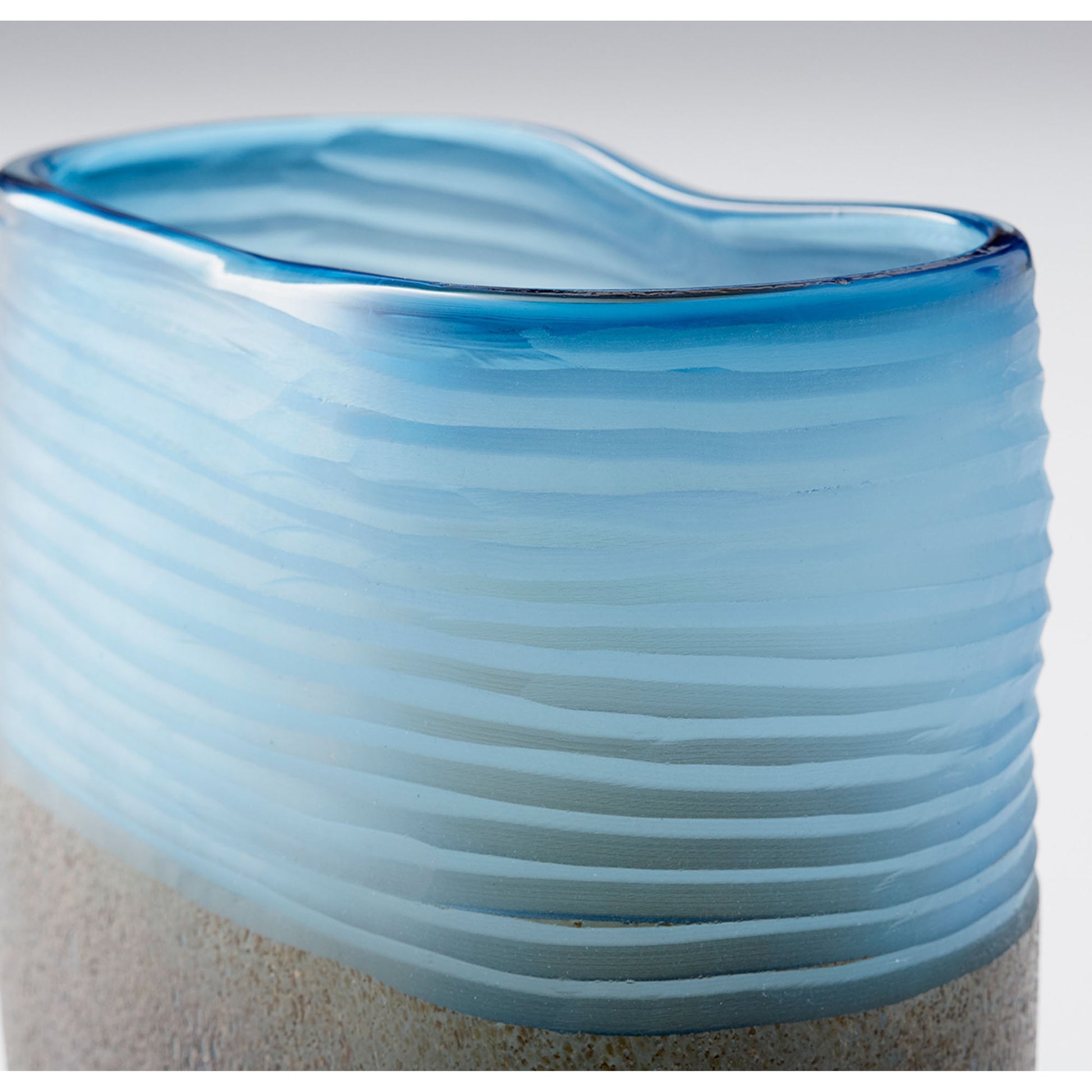 Europa Vase by Cyan Design. Made from glass in a modern style.