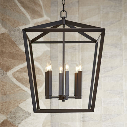 Hyperion Chandelier by Cyan Design. Made from iron in a cottage & farmhouse style.