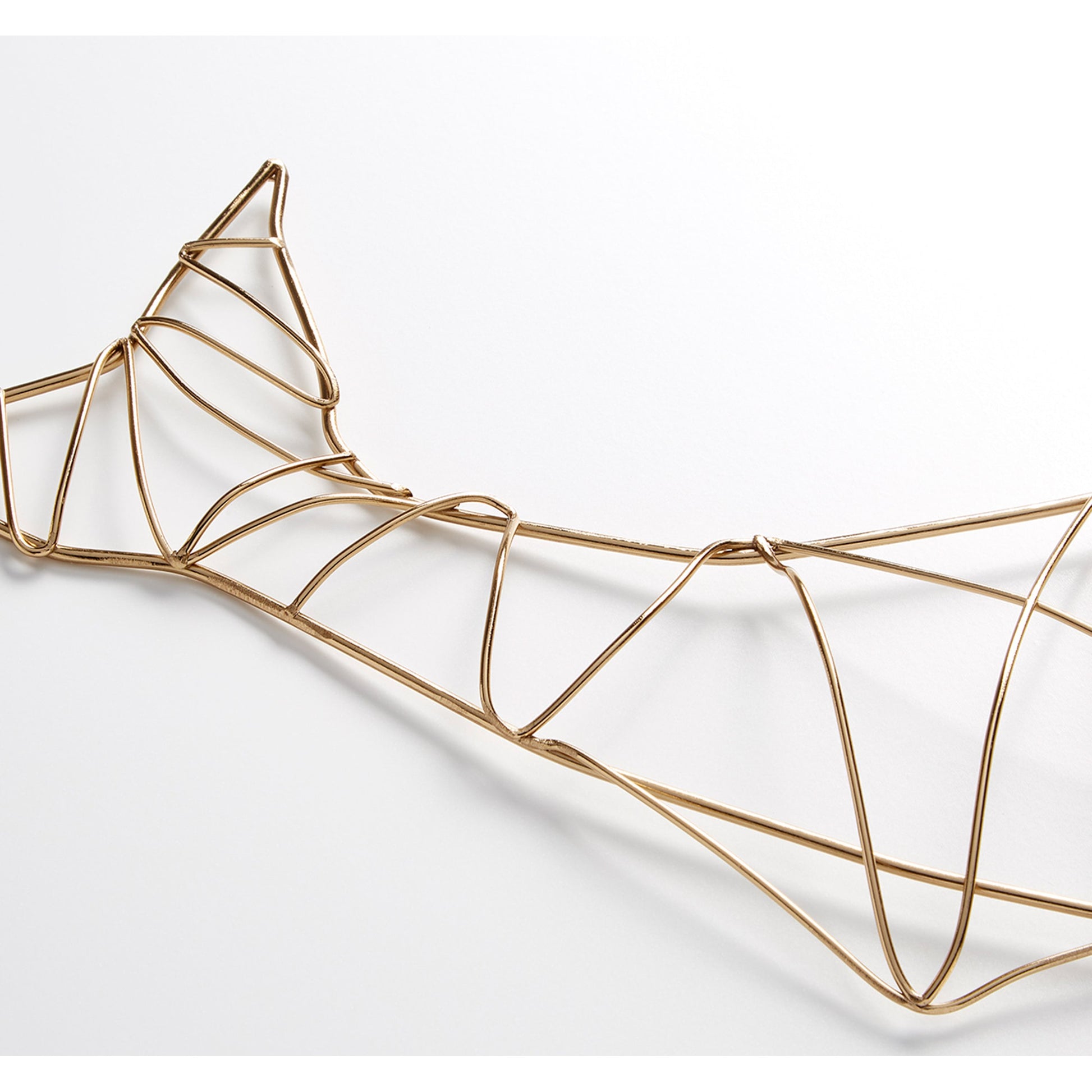 Humpback Wall Art by Cyan Design in gold. Made from iron in a coastal style.