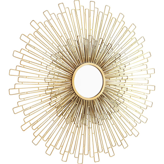 Buchanan Mirror by Cyan Design in gold. Made from iron, glass in a modern style.