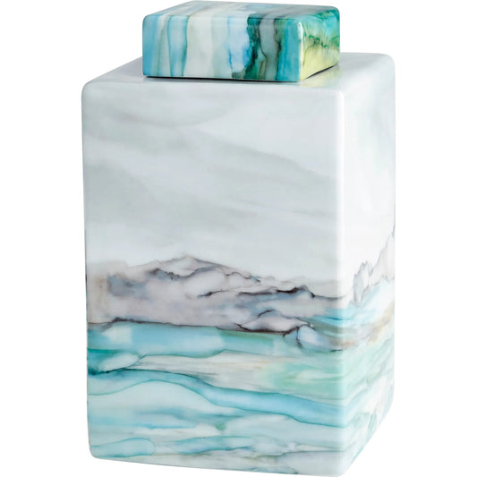 Amal Gamation Container by Cyan Design in multi colored. Made from porcelain in a eclectic & global style.