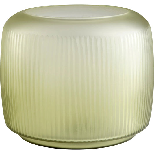 Sorrel Vase by Cyan Design in green. Made from glass in a modern style.