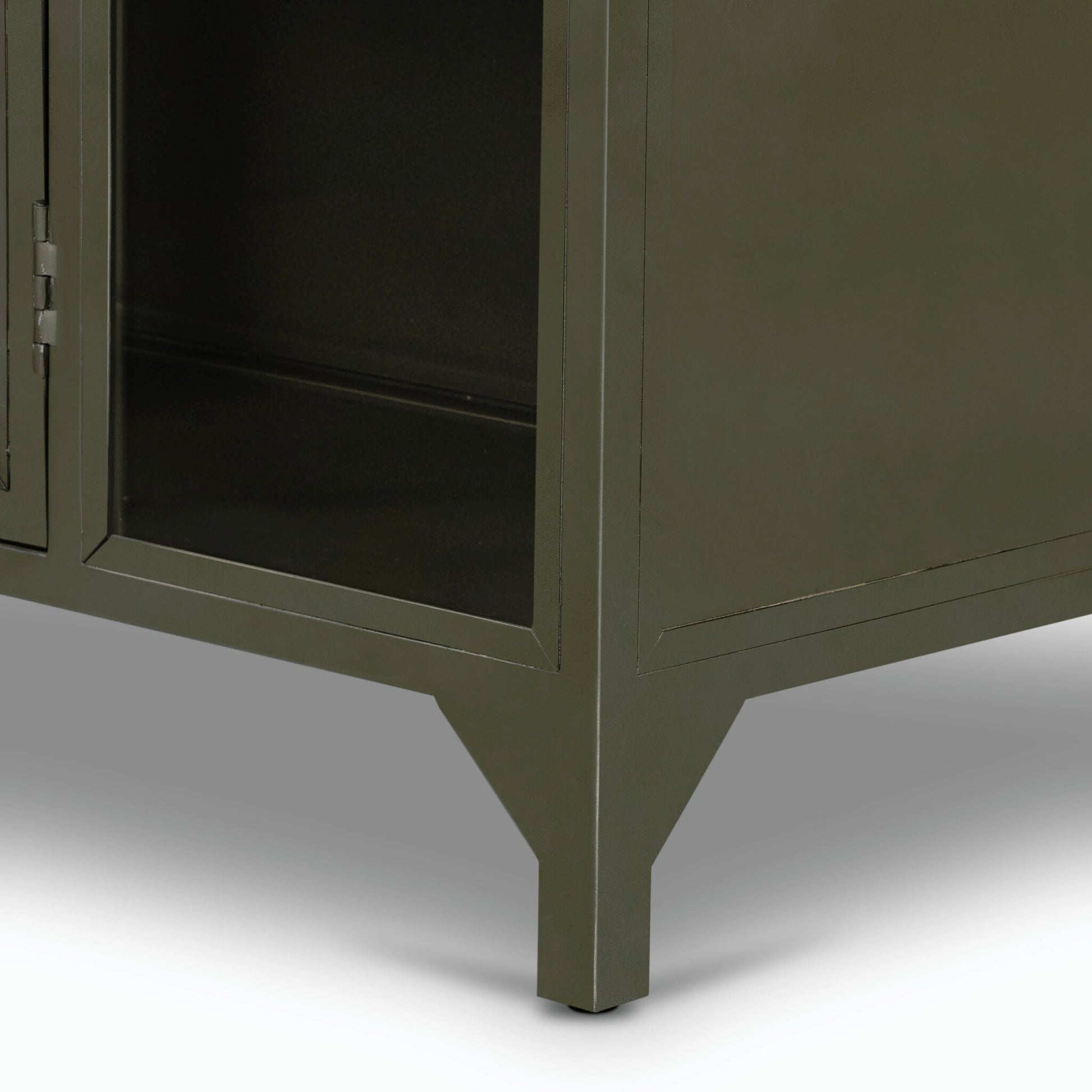 Belmont Cabinet by Four Hands. Made from iron in a transitional style.