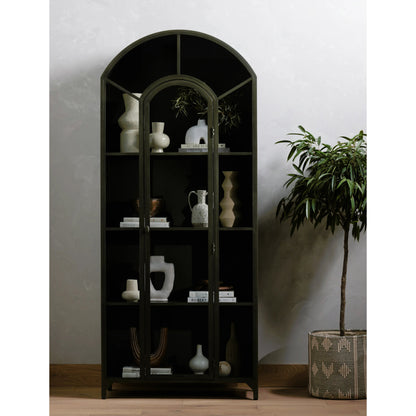 Belmont Cabinet by Four Hands. Made from iron in a transitional style.