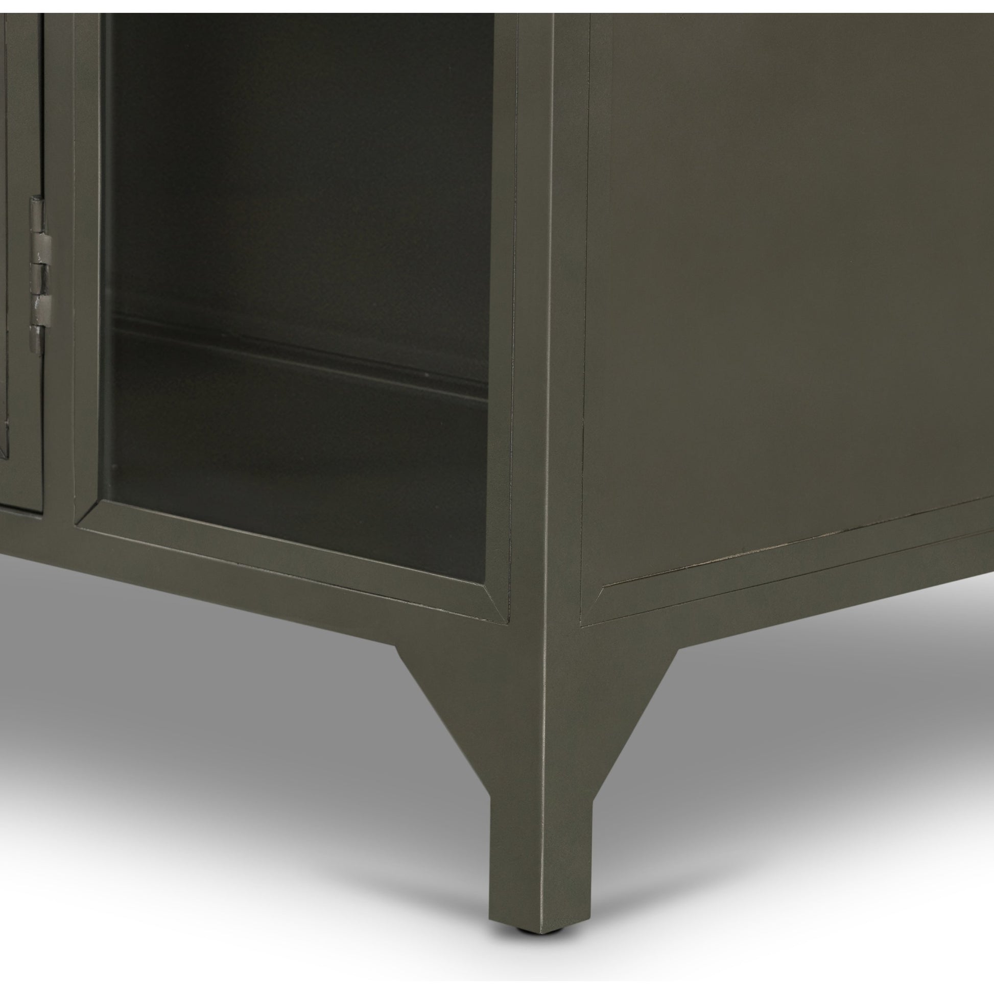 Belmont Cabinet by Four Hands. Made from iron in a transitional style.
