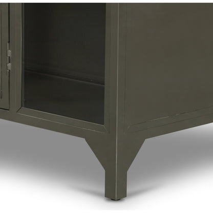 Belmont Cabinet by Four Hands. Made from iron in a transitional style.