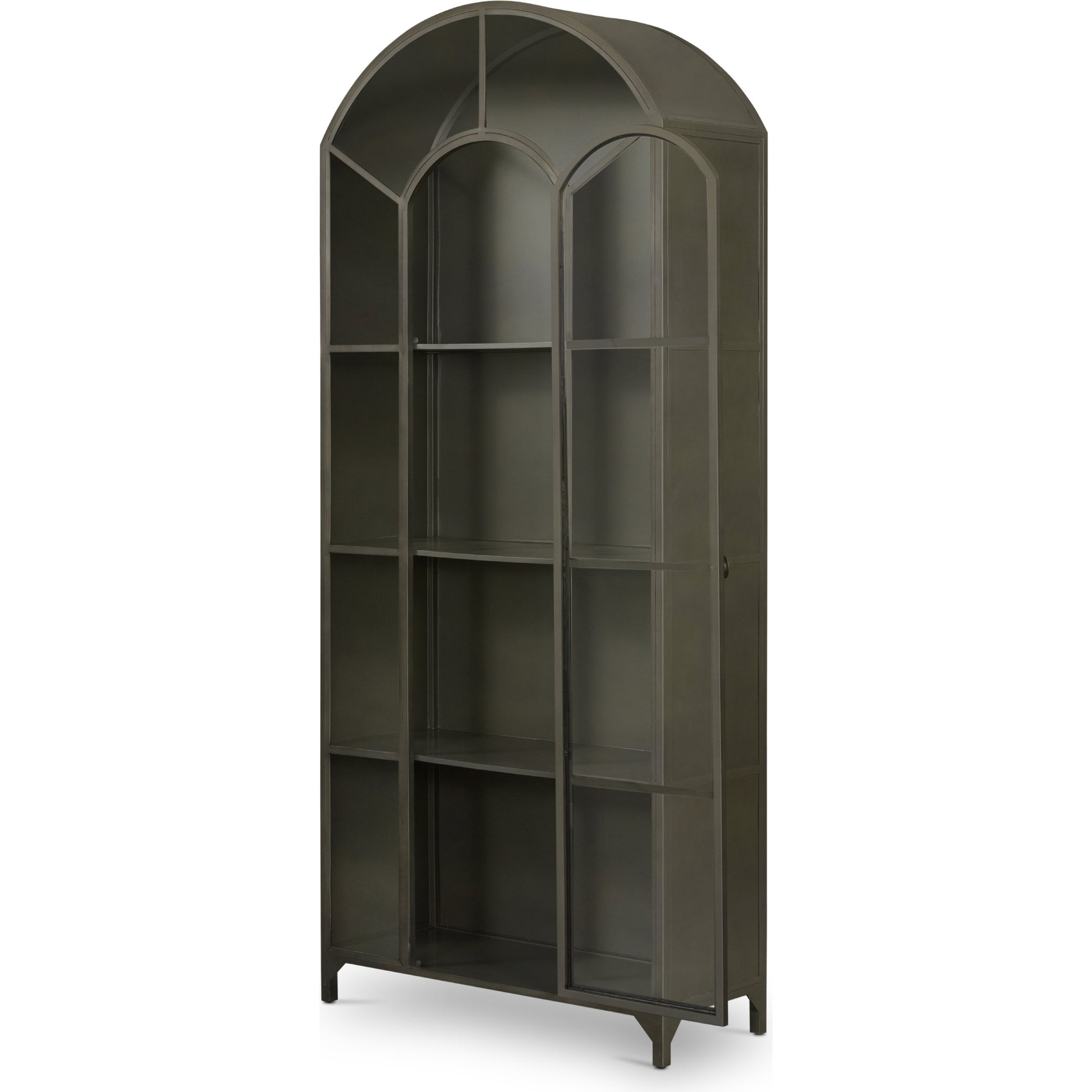 Belmont Cabinet by Four Hands. Made from iron in a transitional style.