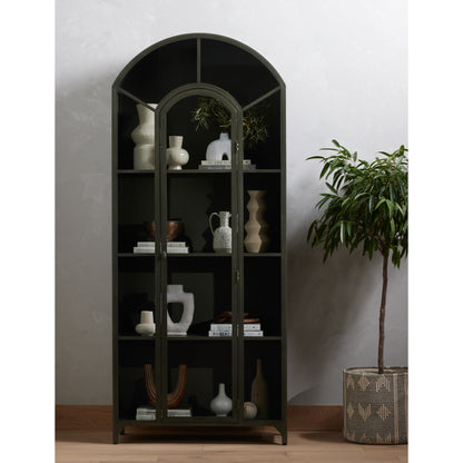 Belmont Cabinet by Four Hands. Made from iron in a transitional style.